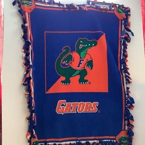 Florida  Gators throw blanket homemade‎